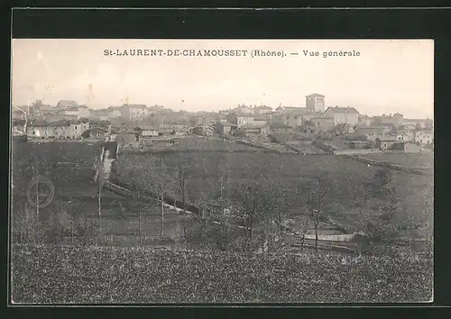 AK Saint-Laurent-de-Chamousset, Vue générale