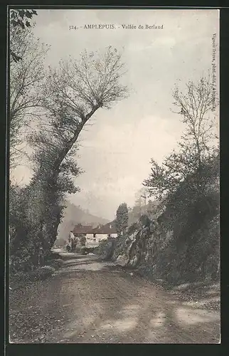 AK Amplepuis, Maison en Vallee de Berlaud