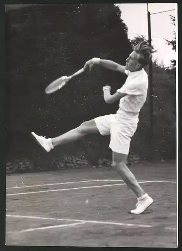 Fotografie Tennisspieler in Bewegung