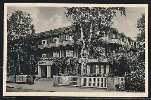 AK Dresden, Bad Weisser Hirsch, Dr. Lahmanns Sanatorium