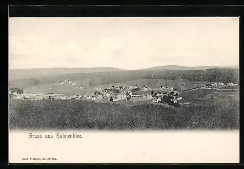 AK Hahnenklee, Ortsansicht mit Wohnhäusern