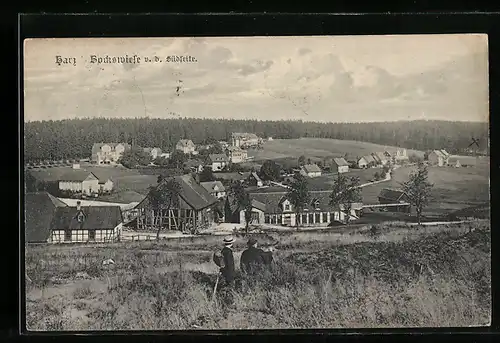 AK Bockswiese, Ortsansicht v. d. Südseite