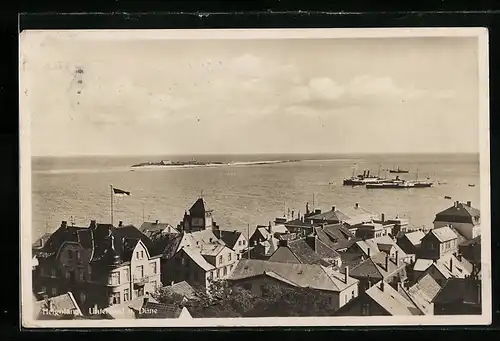 AK Helgoland, Unterland und Düne