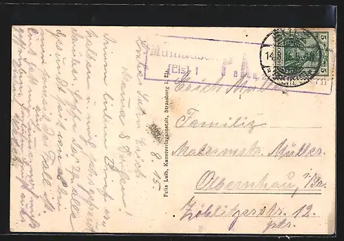 AK Soultz-Haut-Rhin, Gasthaus Grosser Belchen