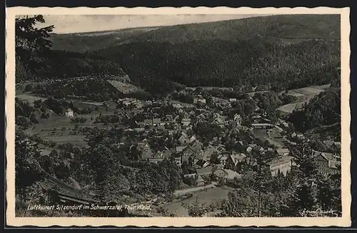 AK Sitzendorf im Schwarzatal /Thür. Wald, Ortsansicht mit Wohnhäusern