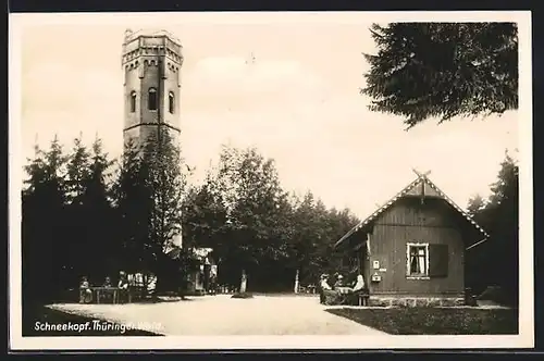 AK Gehlberg, Unterkunftshaus auf dem Schneekopf