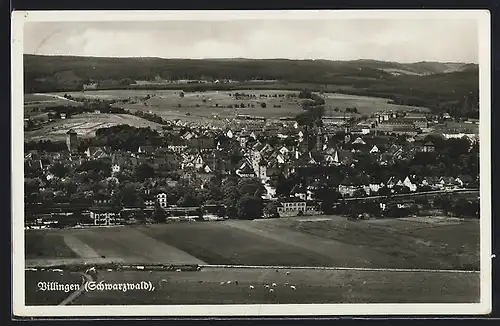 AK Villingen /Schwarzwald, Ortsansicht aus der Vogelschau