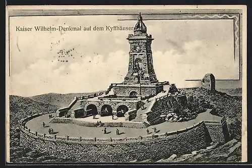 AK Kyffhäuser, Kaiser Wilhelm-Denkmal