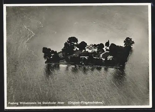AK Steinhuder Meer, Festung Wilhelmstein, Fliegeraufnahme
