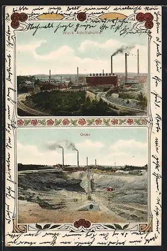 AK Werk Adolfshütte, Grube