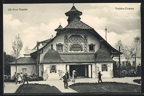 AK Bern, Landes-Ausstellung 1914, Kino-Theater