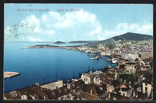 AK Split, Panorama über die Stadt