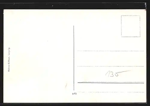 AK Fiume, Brücke über die Fiumara-Schlucht