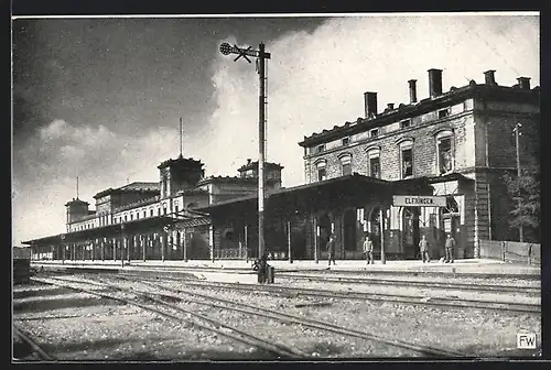 AK Elfringen, Blick in den Bahnhof