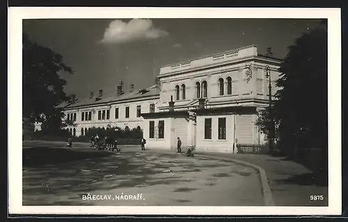 AK Breclav, Nadrazi, Bahnhof