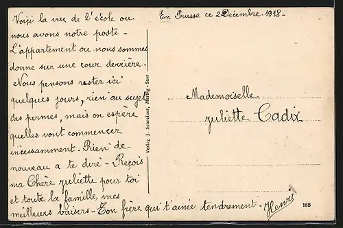 AK Merzig /Saar, Lehrer-Seminar mit Strasse, Anlage