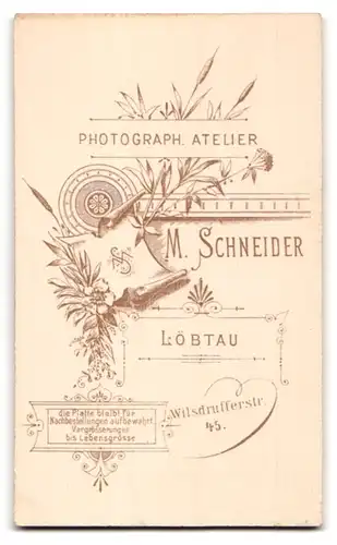 Fotografie M. Schneider, Löbtau, Portrait junger Mann im Anzug mit Fliege