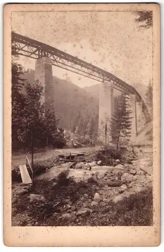 Fotografie Ansicht Breitnau / Schwarzwald, Ravenna-Schlucht, Brücke der Höllenthalbahn