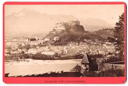 Fotografie Ansicht Würthle & Spinnhirn, Salzburg, Ansicht Salzburg, vom Kapuzinerberg