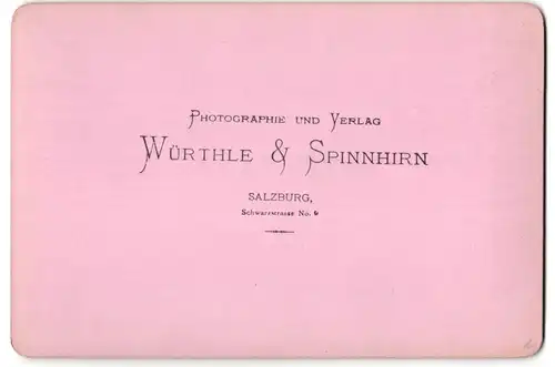 Fotografie Würthle & Spinnhirn, Salzburg, Ansicht Salzburg, vom Kapuzinerberg