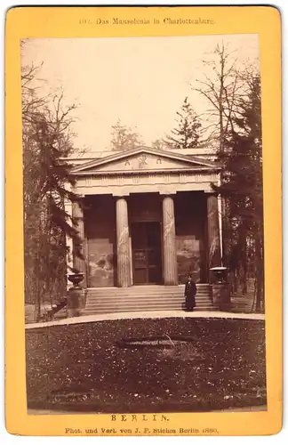 Fotografie J. F. Stiehm, Berlin, Ansicht Berlin-Charlottenburg, Mausoleum