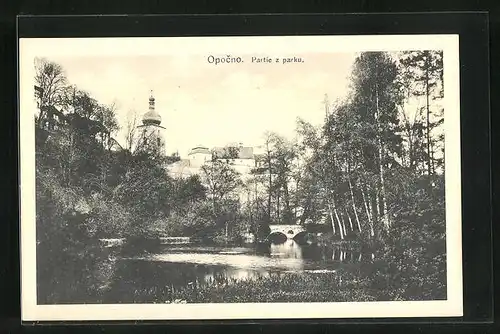AK Opocno, Partie z parku