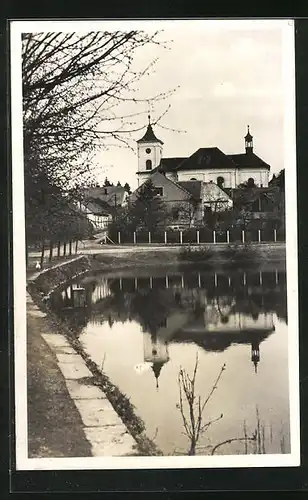 AK Hochwesseln / Vysoke Veseli, Ortspartie