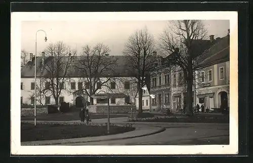 AK Rokitnitz / Rokytnice v Orlickych Horach, Strassenpartie mit Gebäudeansicht