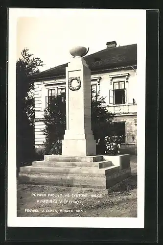 AK Ceske Mezirici, Pomnik padlym