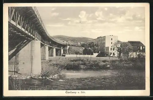 AK Cercany, Panorama mit Brücke