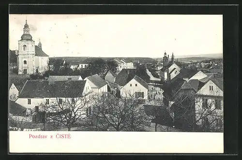 AK Cista, Blick über die Dächer der Stadt