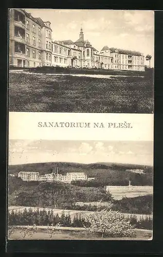 AK Nova Ves Pod Plesi, Sanatorium, Celkovy Pohled