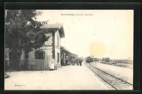 AK Courtenay, La Gare