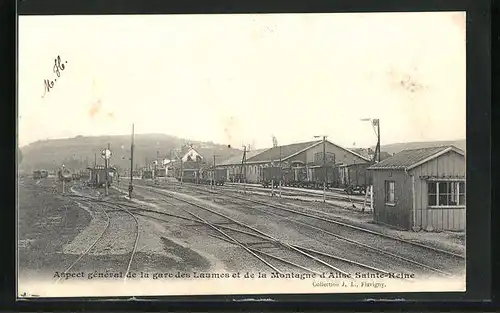 AK Laumes, aspect générale de la Gare / Bahnhof