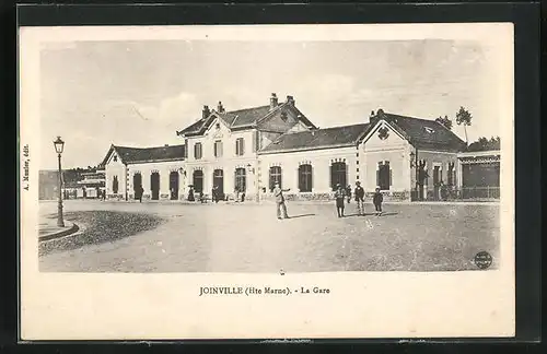 AK Joinville, La Gare, Bahnhof