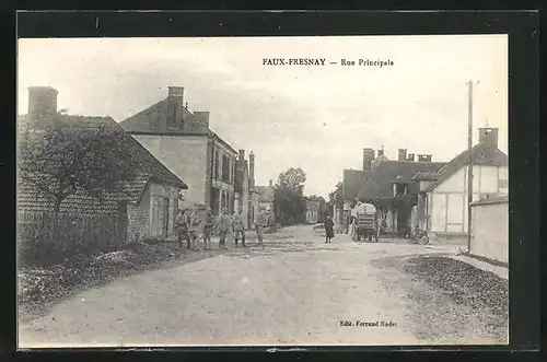 AK Faux-Fresnay, Rue Principale