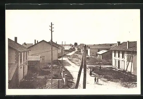AK Gratreuil, Vue du Clocher