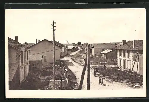 AK Gratreuil, Vue du Clocher