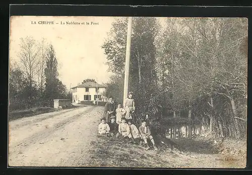 AK La Cheppe, La Noblette et le Pont