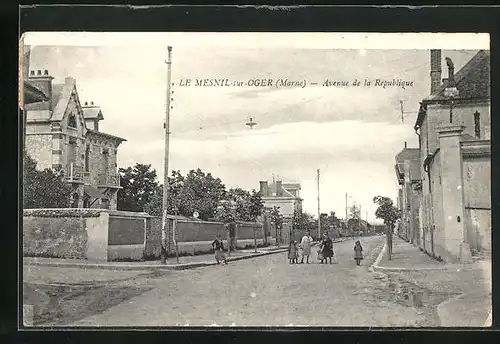 AK Mesnil-sur-Oger, Avenue de la République