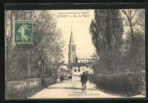 AK Cuperly, Rue de l`Église