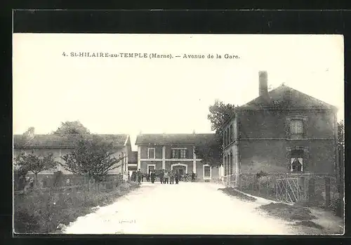 AK St-Hilaire-au-Temple, Avenue de la Gare