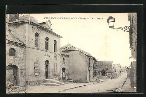 AK Ville-en-Tardenois, La Mairie
