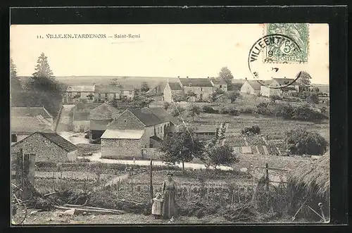 AK Ville-en-Tardenois, Saint-Remi, Panorama