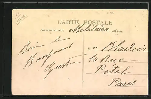 AK Vienne-la-Ville, Le Pont