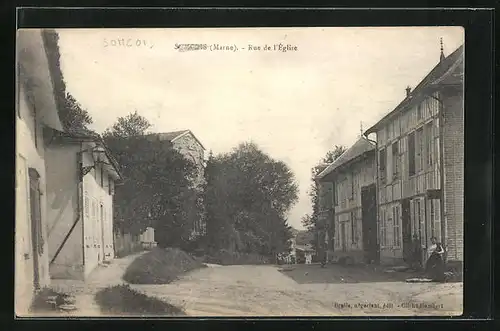 AK Somsois, Rue de l`Eglise