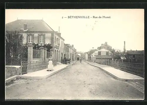AK Betheniville, Rue de Munet