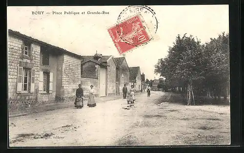 AK Bouy, Place Publique et Grande-Rue