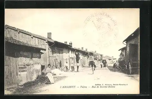 AK Valmy, Rue de Somme-Bionne