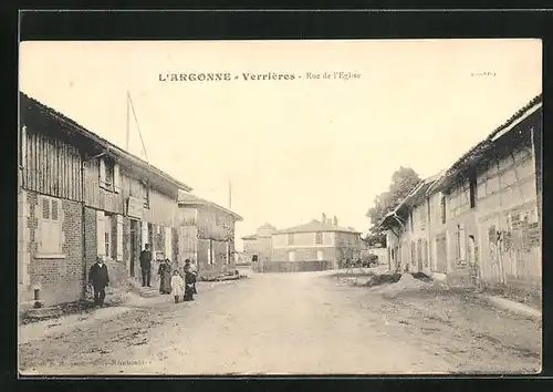 AK Verriéres, Rue de l`Eglise